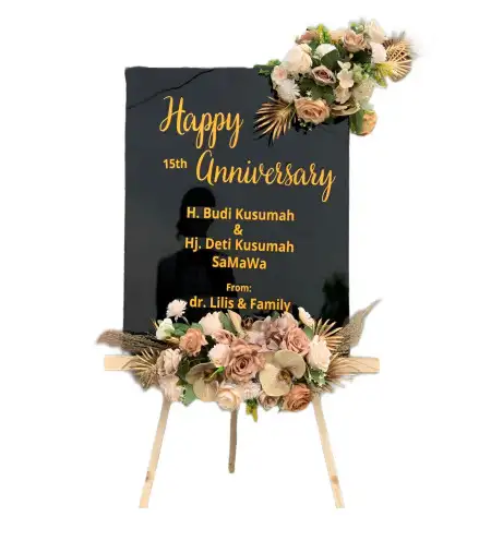 Papan Bunga Akrilik maniis