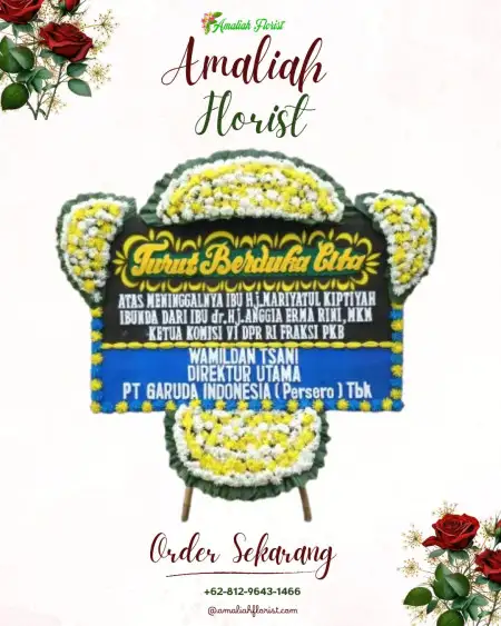 Papan Bunga Duka maniis